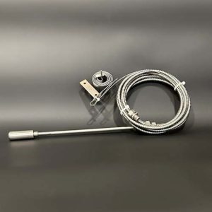 0-150 Deg F. Temp. System w/ 10' Armor Shield, 1/8" capillary w/armor, 11/16" diameter sensing bulb